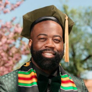 Stefan Ade, Business Insights & Analytics, MBA Rotational Development Program at his graduation from Howard University