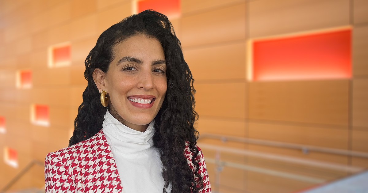 Photo of woman in office