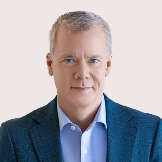headshot of chris boerner, CEO of Bristol Myers Squibb